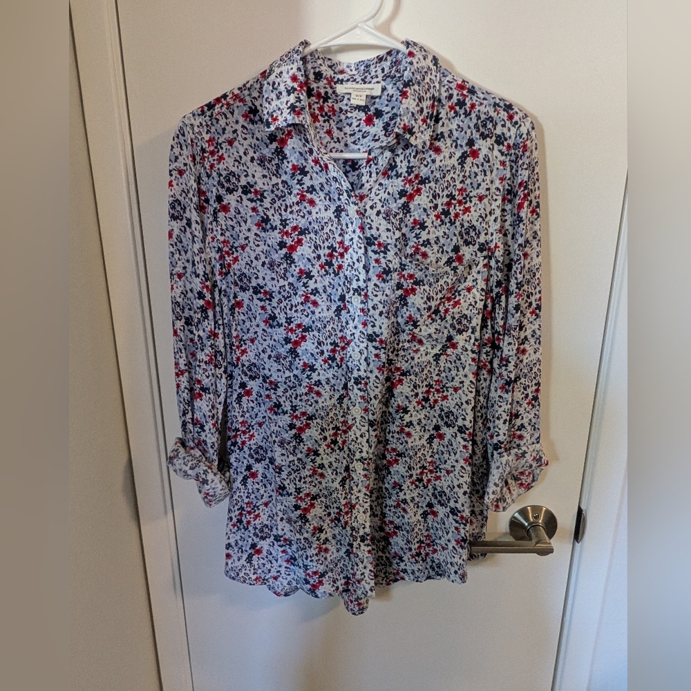 Beachlunchlounge Floral Button Down Shirt